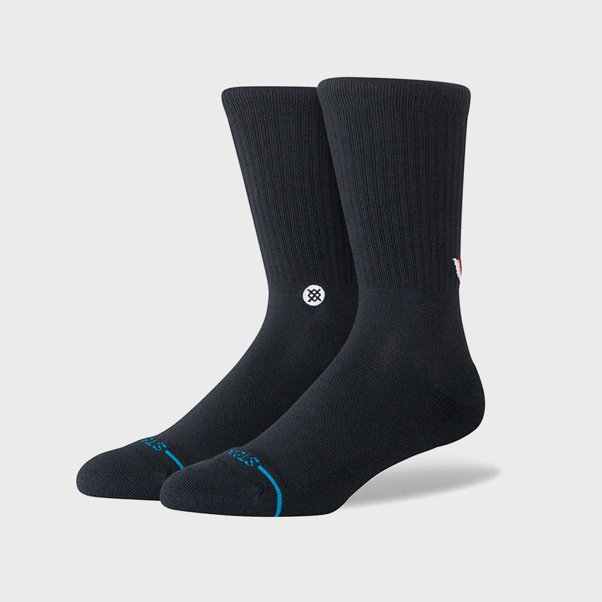 Stance Neighborly Crew Socks - Black - ManGo Surfing