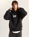 Vans Mens Stretch Logo Pullover Hoodie - Black