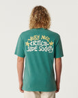 The Critical Slide Society Mens Very Nice T-Shirt - Dusty Green - ManGo Surfing