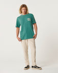 The Critical Slide Society Mens Very Nice T-Shirt - Dusty Green - ManGo Surfing