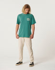 The Critical Slide Society Mens Very Nice T-Shirt - Dusty Green - ManGo Surfing
