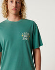 The Critical Slide Society Mens Very Nice T-Shirt - Dusty Green - ManGo Surfing