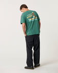 The Critical Slide Society Mens Sabbatical T-Shirt - Dusty Green - ManGo Surfing