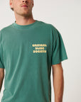 The Critical Slide Society Mens Sabbatical T-Shirt - Dusty Green - ManGo Surfing