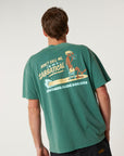 The Critical Slide Society Mens Sabbatical T-Shirt - Dusty Green - ManGo Surfing
