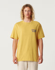 The Critical Slide Society Mens Logger T-Shirt - Mustard - ManGo Surfing