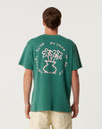 The Critical Slide Society Mens Daisy T-Shirt - Dusty Green - ManGo Surfing