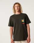 The Critical Slide Society Mens Supply T-Shirt - Phantom - ManGo Surfing