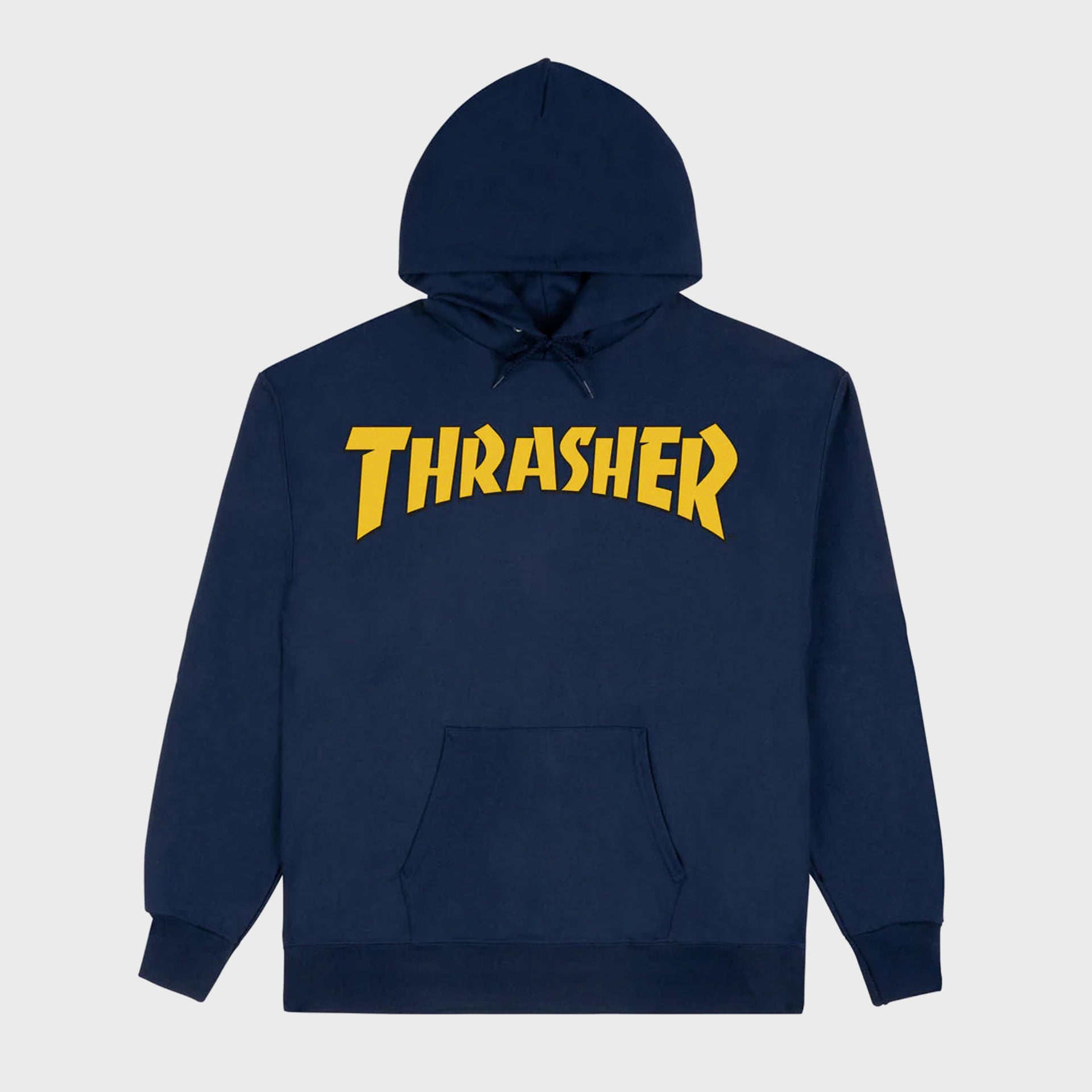 Thrasher Magazine Mens Cover Logo Hoodie Navy – ManGo Surfing