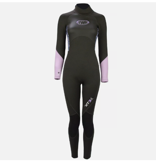TWF Womens XT3 3mm Fullsuit - Lavender/Shell - ManGo Surfing