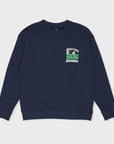 T&C Surf Designs Aloha State Crew Sweat - Dark Navy