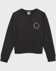 T&C Surf Designs Womens YY 71 Crew Sweatshirt - Wash Black