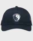 T&C Surf Designs YY Plain Trucker Cap - Black / Black Logo