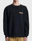 The Critical Slide Society Mens Beatnik Crew Sweatshirt - Vintage Black - ManGo Surfing