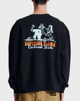 The Critical Slide Society Mens Beatnik Crew Sweatshirt - Vintage Black - ManGo Surfing
