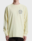 The Critical Slide Society Mens Bloom Long Sleeve T-Shirt - Banana - ManGo Surfing