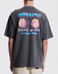 The Critical Slide Society Mens Brainwave T-Shirt - Asphalt - ManGo Surfing