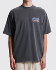 The Critical Slide Society Mens Brainwave T-Shirt - Asphalt - ManGo Surfing