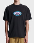 The Critical Slide Society Mens Burst T-Shirt - Phantom - ManGo Surfing