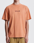 The Critical Slide Society Mens Coil T-Shirt - Dark Peach