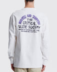 The Critical Slide Society Mens Community Long Sleeve T-Shirt - Vintage White - ManGo Surfing