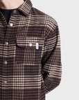 The Critical Slide Society Mens Huski Overshirt - Brown