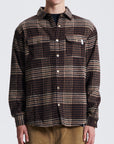 The Critical Slide Society Mens Huski Overshirt - Brown