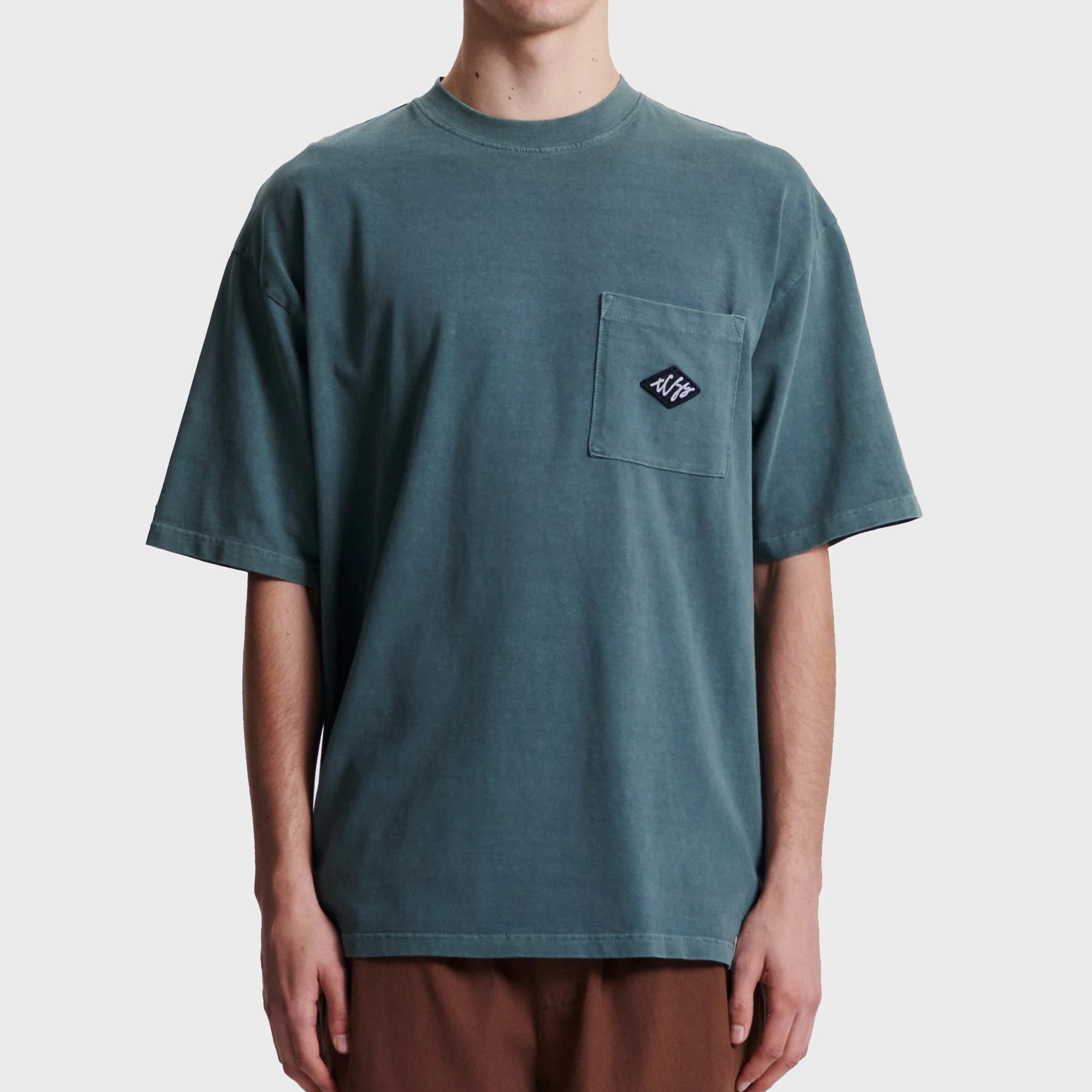 The Critical Slide Society Mens Scribble Pocket T-Shirt - Anchor - ManGo Surfing