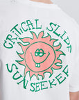 The Critical Slide Society Mens Seeker T-Shirt - Vintage White - ManGo Surfing