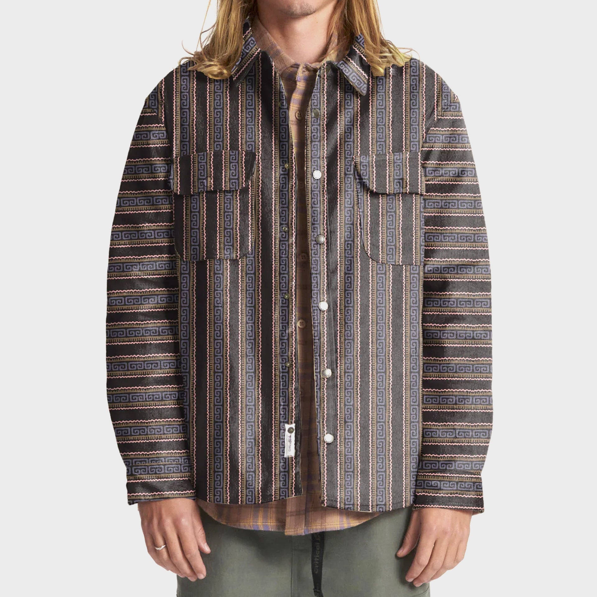 The Critical Slide Society Mens Stonage Ranger Jacket - Rose - ManGo Surfing