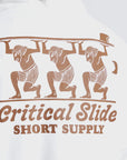 The Critical Slide Society Mens Supply Hoodie - Vintage White - ManGo Surfing