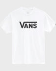 Vans Classic T Shirt | White/Black - ManGo Surfing