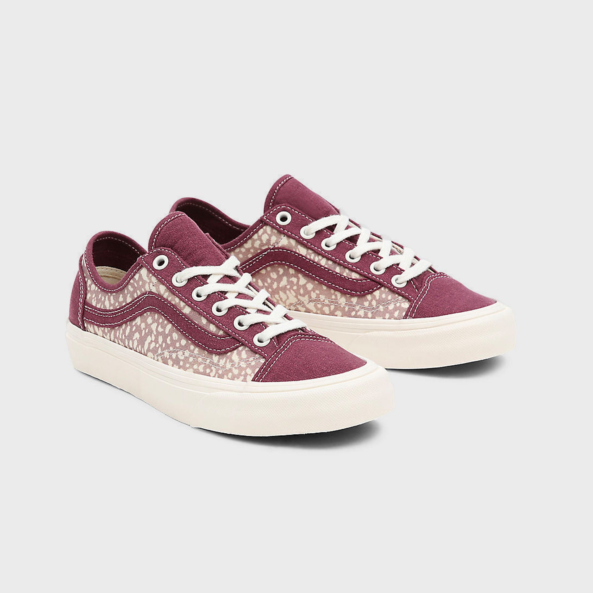 Vans Eco Theory Style 36 Decon SF Shoes - Animal/Mauve Wine - ManGo Surfing