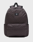 Vans Old Skool Check Backpack - One Size - Black/Charcoal - ManGo Surfing