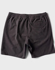 Vissla Mens Solid Sets 17.5" Ecolastic Boardshorts - Black - ManGo Surfing