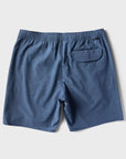 VIssla Mens Solid Sets 17.5" Ecolastic Boardshorts - Dark Denim