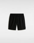 Vans Mens Primary Solid 17" Elastic Boardshorts - Black - ManGo Surfing