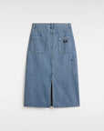 Vans Womens Union Denim Carpenter Skirt - Stone Wash - ManGo Surfing