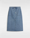 Vans Womens Union Denim Carpenter Skirt - Stone Wash - ManGo Surfing
