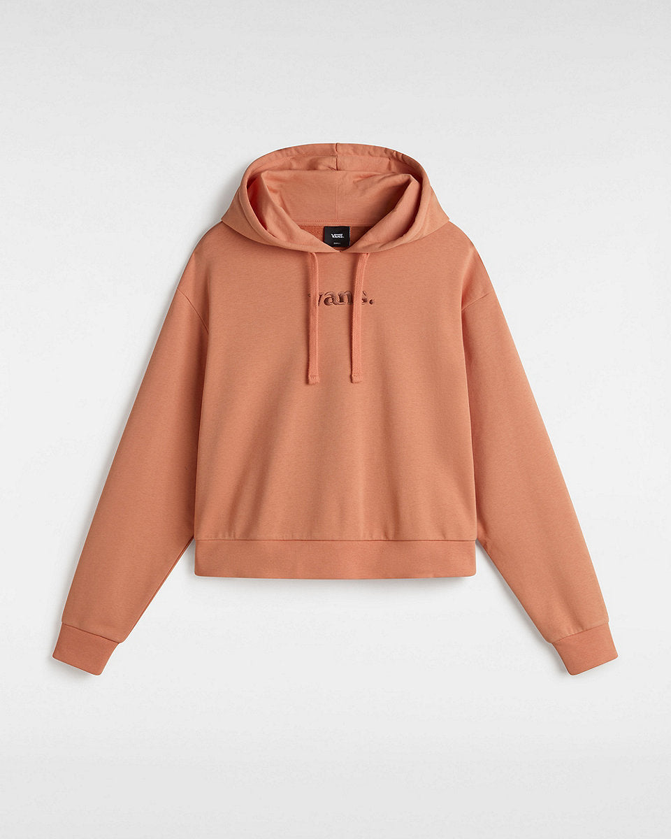 Vans Womens Essential Relaxed Fit Pullover Hoodie - Carnelia - ManGo Surfing
