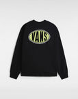 Vans Mens Spray On Long Sleeve T-Shirt - Black - ManGo Surfing