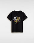 Vans Little Kids Pizza Me T-Shirt (2-8 Years) - Black
