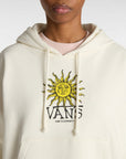 Vans Womens Cosmic Ray Retro Fit Sweatshirt - Marshmallow