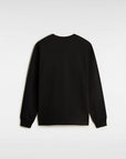 Vans Mens Left Chest Embroidered Logo Long Sleeve T-Shirt - Black