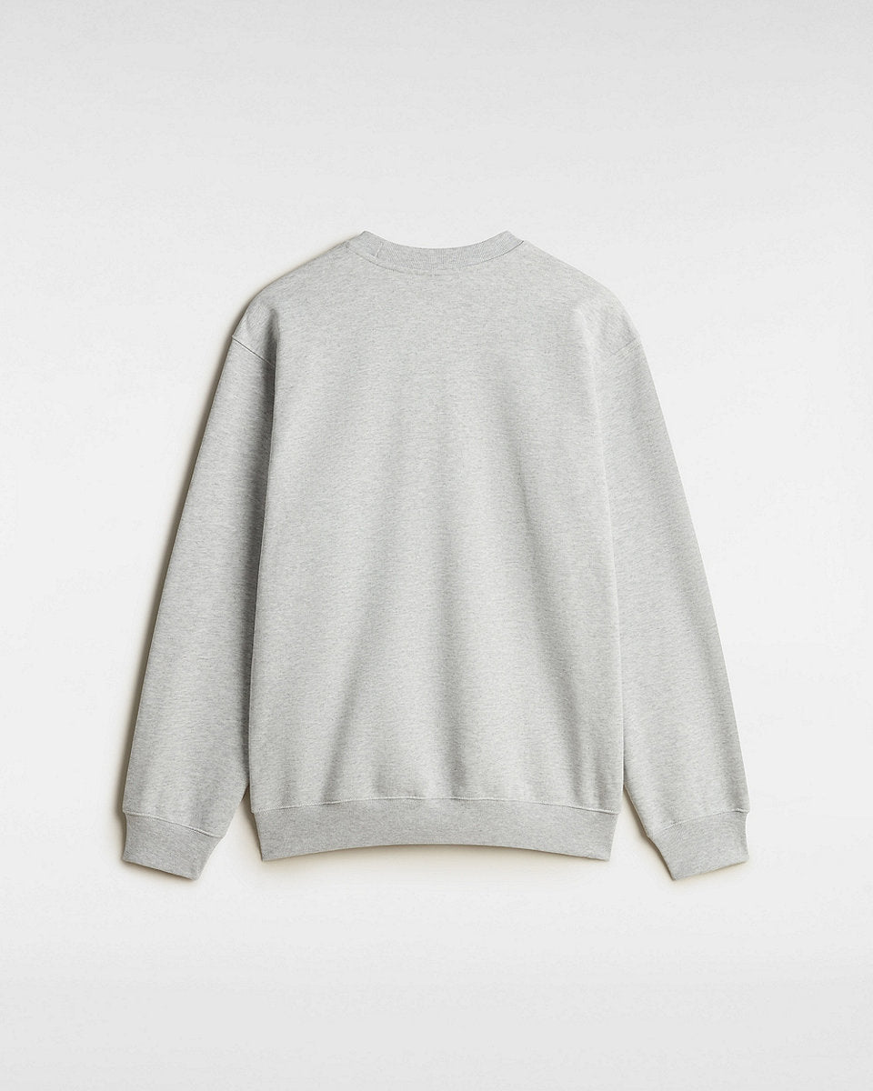 Vans Mens Left Chest Embroidered Logo Sweatshirt - Light