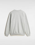 Vans Mens Left Chest Embroidered Logo Sweatshirt - Light Grey Heather - ManGo Surfing