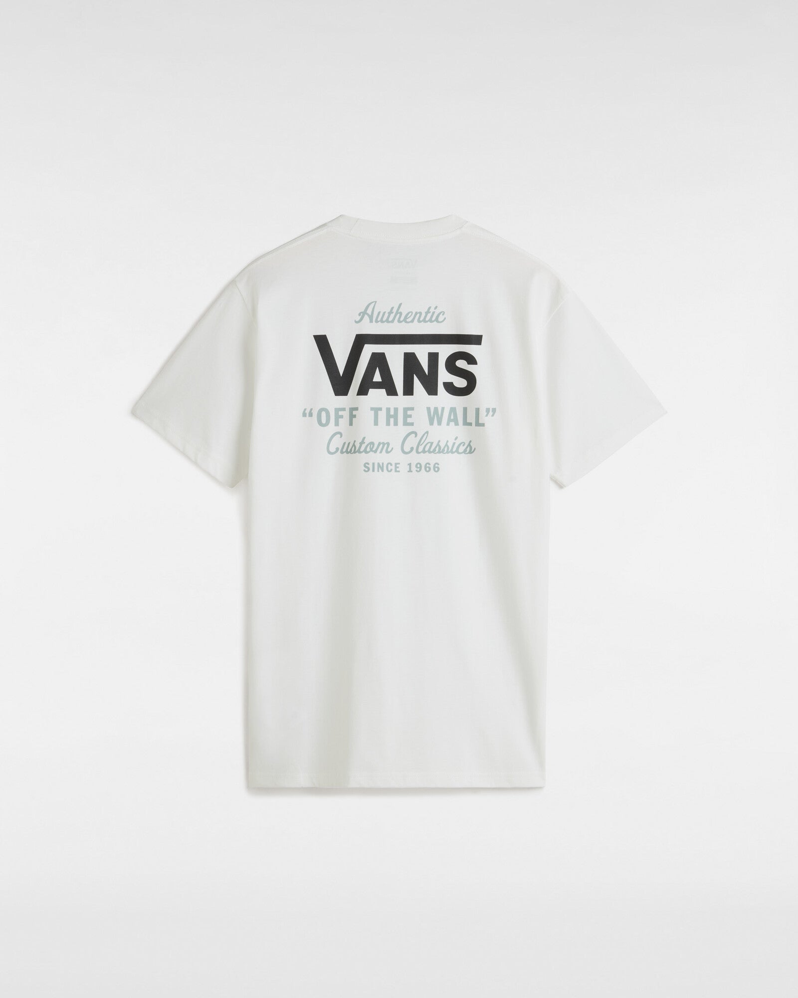 Vans Mens Holder ST Classic T-Shirt - Marshmallow/Frost Grey - ManGo Surfing