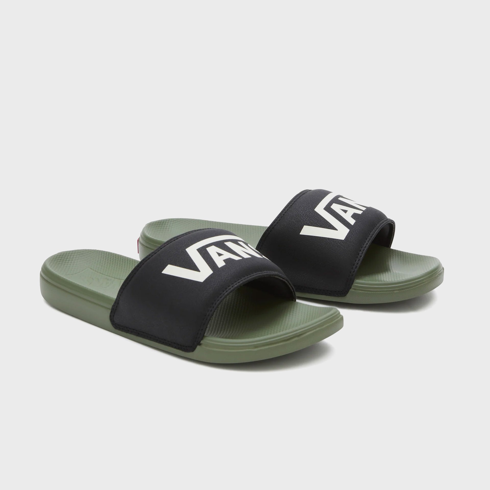 Vans Mens La Costa Slide On Sandals Black Olivine ManGo Surfing