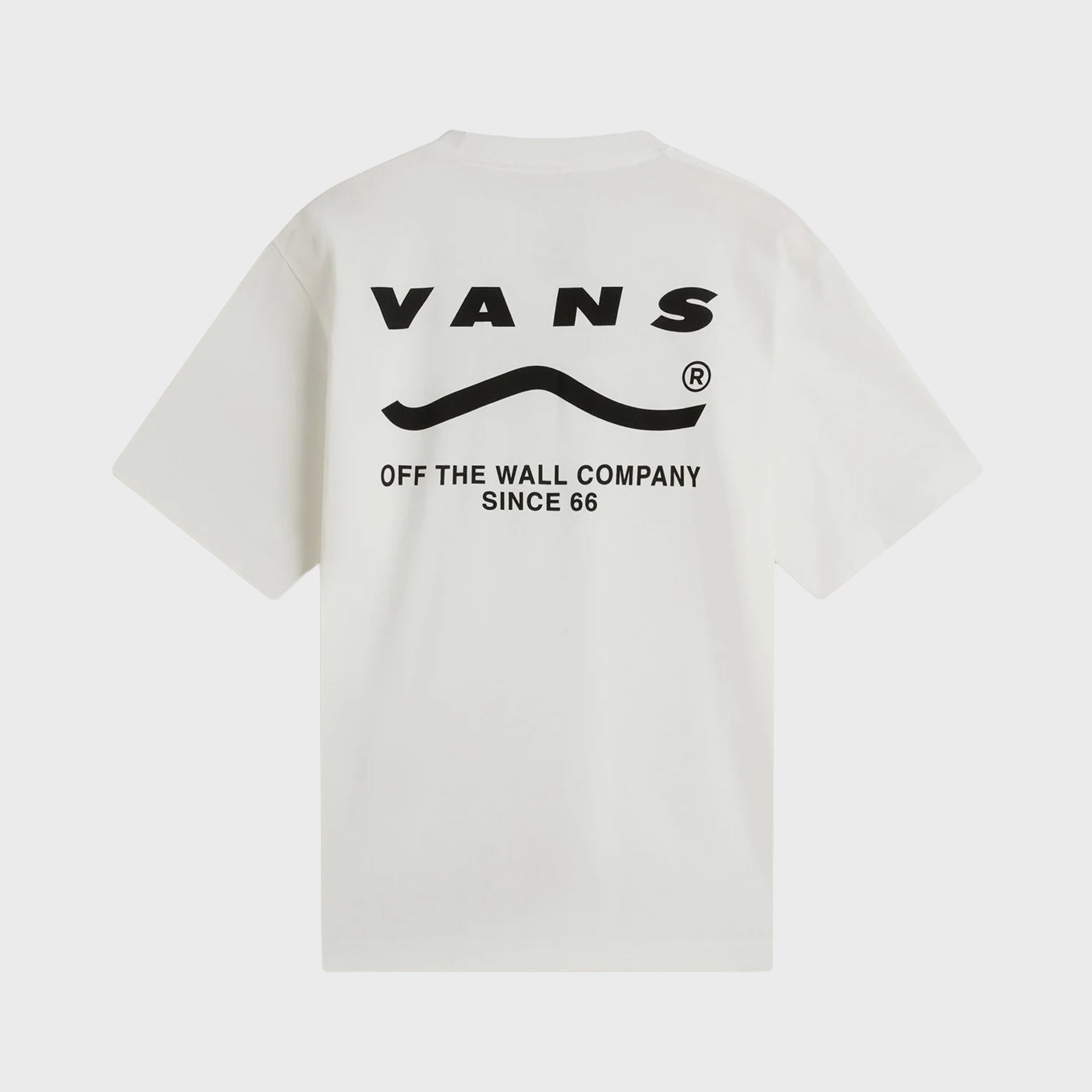 Vans Mens Determined T-Shirt - White/Black - ManGo Surfing