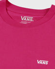 Vans Mens Left Chest Logo T-Shirt - Cherries Jubilee - ManGo Surfing